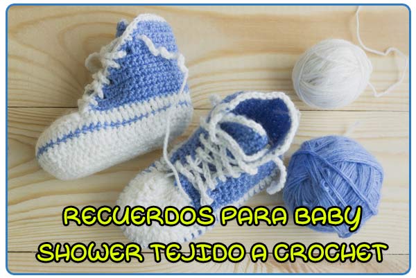 15 imágenes de recuerdos para baby shower tejidos al crochet