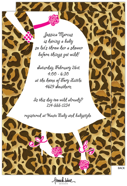 11 Recuerdos para baby shower de leopardo