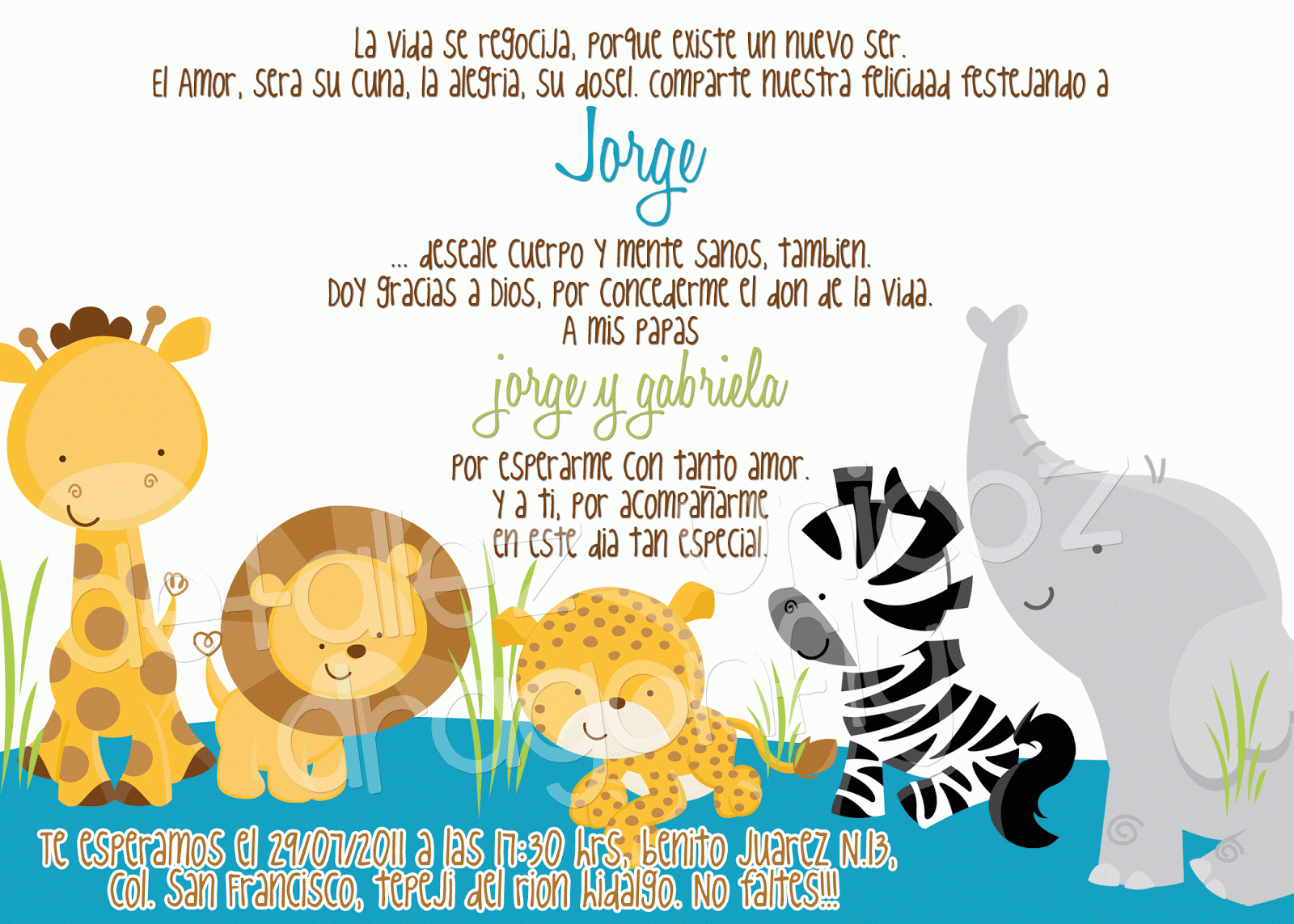 10 Bonitos recuerdos para baby shower de cebra