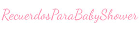 Recuerdos para Baby Shower